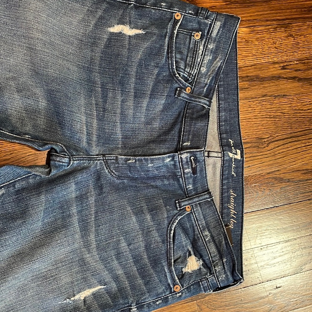 7 for all mankind jeans/straight leg